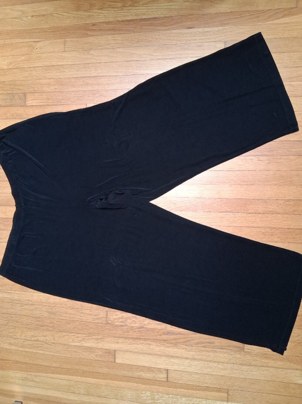 Coldwater Creek Black Wide-Leg Jumpsuit